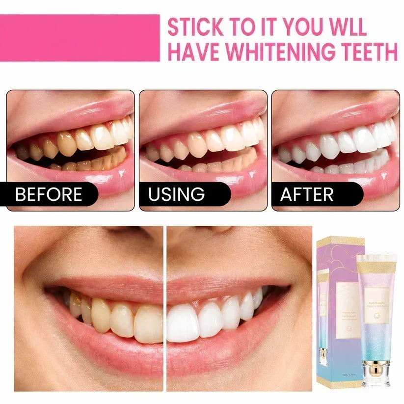 Triple Fluoride-Free Whitening Niacinamide Toothpaste