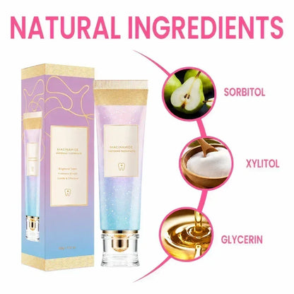 Triple Fluoride-Free Whitening Niacinamide Toothpaste